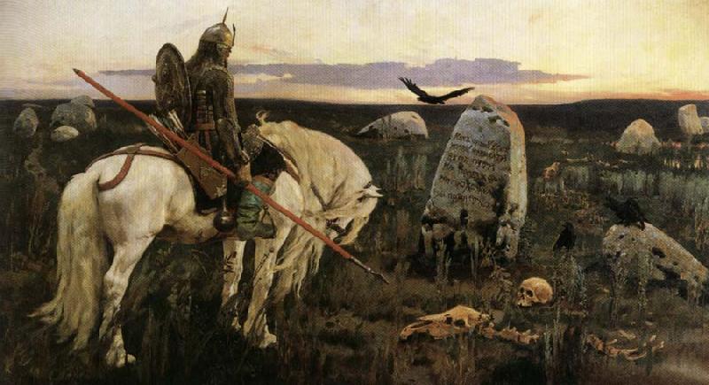 Viktor Vasnetsov The Paladin oil painting image